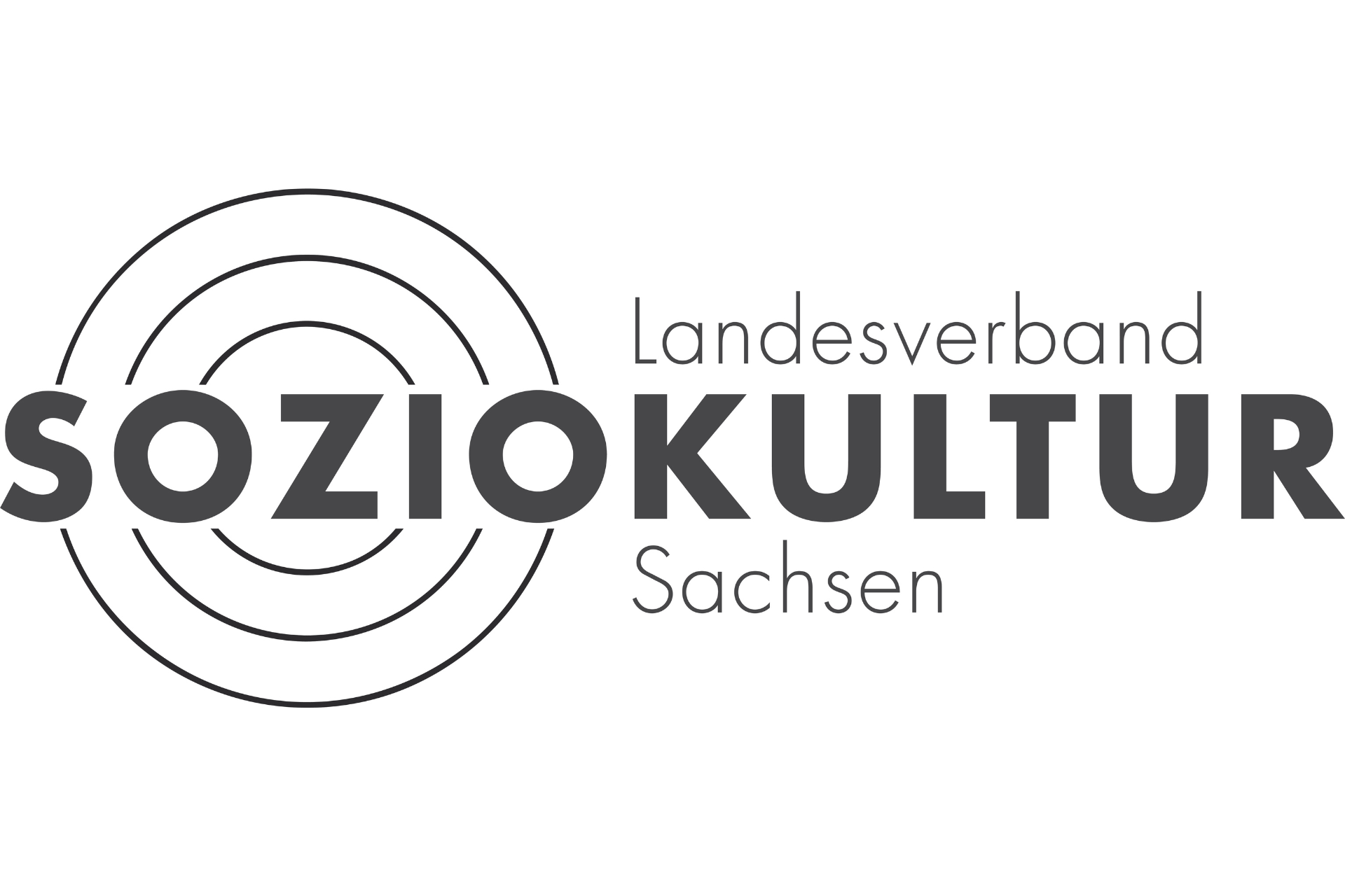 Offizielles Logo des Landesverbands Soziokultur Sachsen e.V.